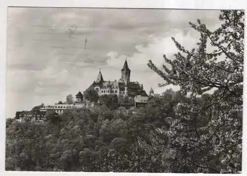 [Ansichtskarte] GERMANY - Wernigerode - Blick zum Schloß. 