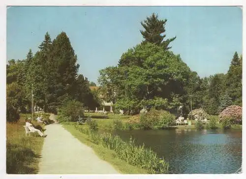 [Ansichtskarte] GERMANY - Bad Brambach - Kurpark. 