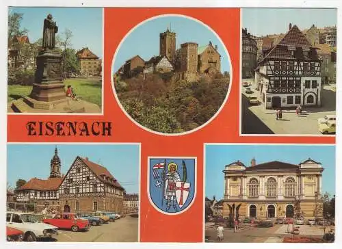 [Ansichtskarte] GERMANY - Eisenach. 