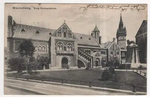 [Ansichtskarte] GERMANY - Braunschweig - Burg Dankwarderode. 