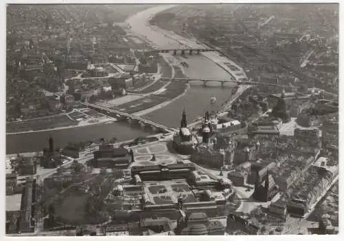 [Ansichtskarte] GERMANY - Dresden  - Altstadt und Neustadt - Reproduktion vom VEB-Foto-Verlag. 