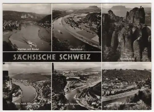 [Ansichtskarte] GERMANY - Sächsische Schweiz. 