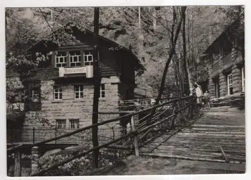 [Ansichtskarte] GERMANY - Rathen - Amselfall / Sächsische Schweiz. 