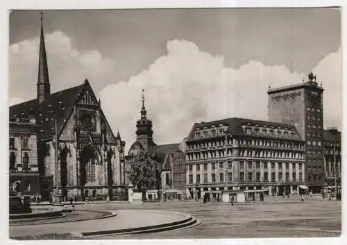 [Ansichtskarte] GERMANY - Leipzig -  Karl-Marx-Platz. 