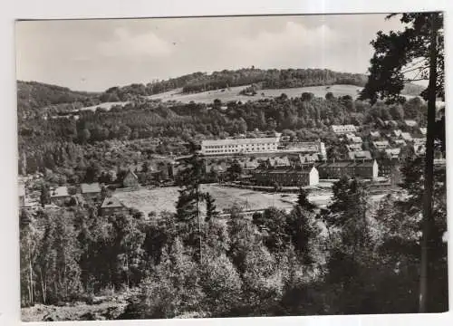 [Ansichtskarte] GERMANY - Berggießhübel - Blick zur Panoramahöhe mit Neubauten und Oberschule. 