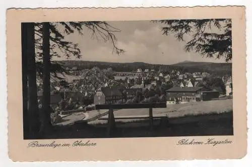 [Ansichtskarte] GERMANY - Braunlage im Oberharz - Blick vom Kurgarten. 