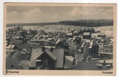 [Ansichtskarte] GERMANY - Braunlage - Teilansicht. 