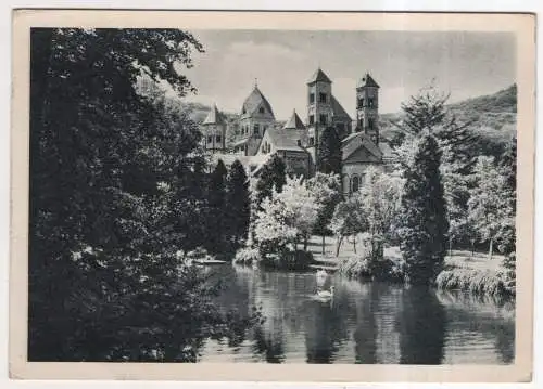 [Ansichtskarte] GERMANY - Maria Laach - Blick vom Schwanenweiher. 