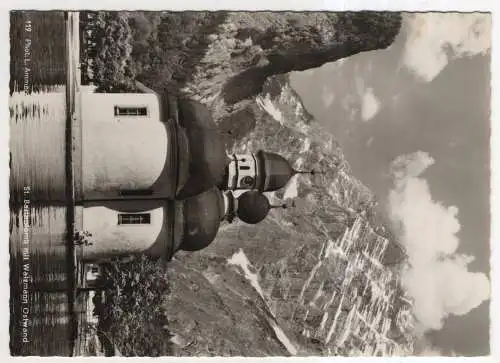 [Ansichtskarte] GERMANY - St. Bartholomä mit Watzmann-Ostwand. 