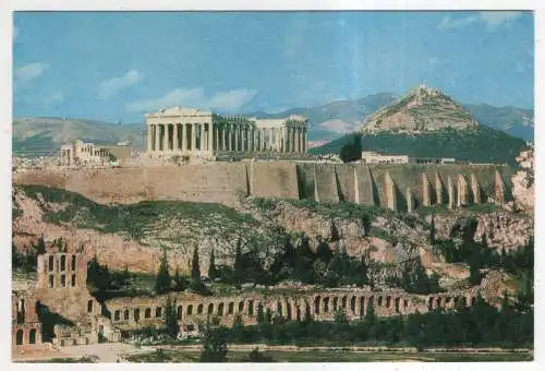 [Ansichtskarte] GREECE -  Athen - Akropolis. 