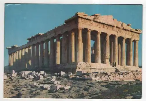 [Ansichtskarte] GREECE -  Athen - der Parthenon. 