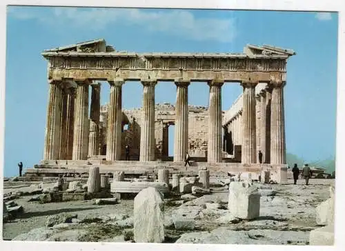 [Ansichtskarte] GREECE -  Athen - der Parthenon. 