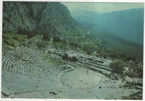 [Ansichtskarte] GREECE - Delphi - Theater und Apollotempel. 