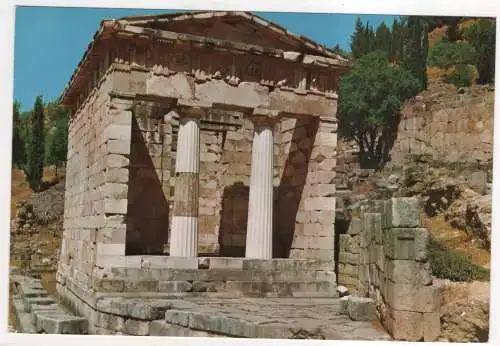 [Ansichtskarte] GREECE - Delphi - Schatzhaus der Athener. 