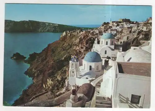 [Ansichtskarte] GREECE - Santorin Insel - Ta, oberhalb von Santorin. 