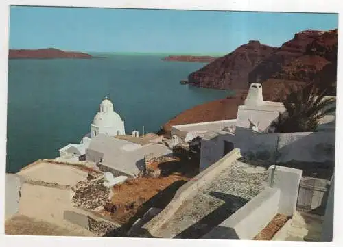 [Ansichtskarte] GREECE - Santorin Insel - Malerische Ansicht des Hlg. Minas. 