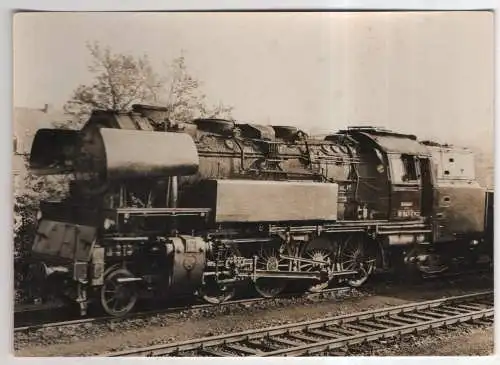 [Ansichtskarte] EISENBAHN - Dampflokomotive - Deutsche Reichsbahn - Baureihe 6510. 