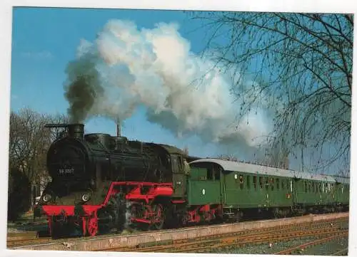 [Ansichtskarte] EISENBAHN - Güterzug-Lokomotive 56 3007. 