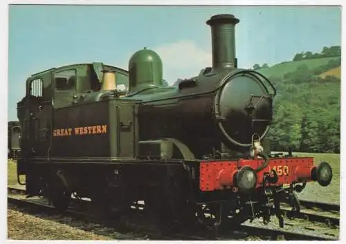 [Ansichtskarte] EISENBAHN - G.W.R. 0-4-2T at Buckfastleigh. 