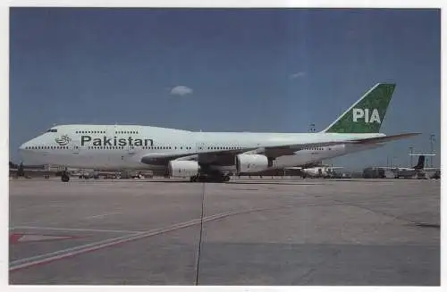 [Ansichtskarte] FLUGZEUG - PIA - Pakistan International - Boeing 747-300. 