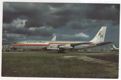 [Ansichtskarte] FLUGZEUG - Florida West BVoeing 707-331C. 