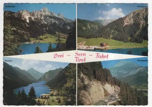 [Ansichtskarte] AUSTRIA - Drei - Seen - Fahrt Tirol. 