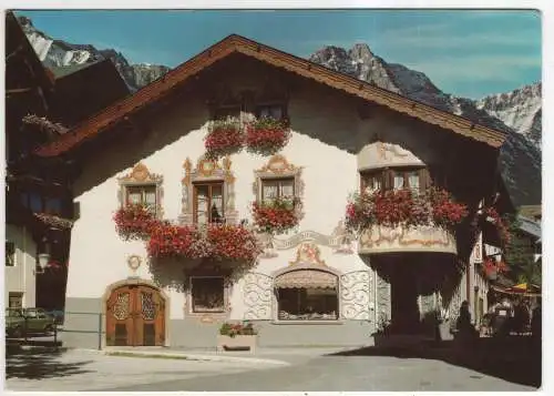 [Ansichtskarte] AUSTRIA - Seefeld - Tiroler Schmuckkastl in der Fußgängerzone. 