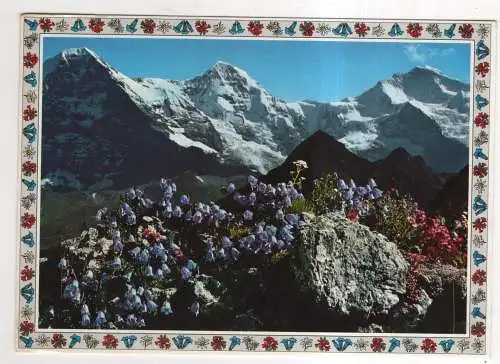 [Ansichtskarte] SWITZERLAND - Eiger - Mönch und Jungfrau. 