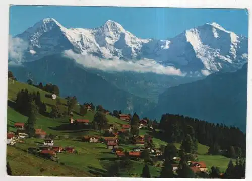 [Ansichtskarte] SWITZERLAND - Beatenberg - Waldegg - Eiger - Mönch - Jungfrau. 