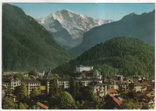 [Ansichtskarte] SWITZERLAND -  Interlaken mit Jungfrau. 