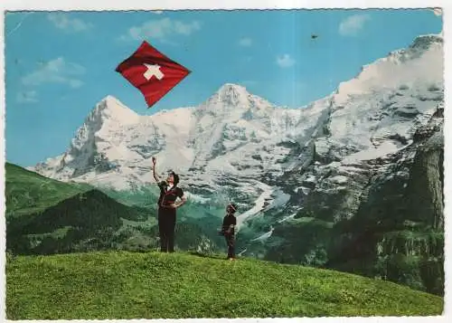 [Ansichtskarte] SWITZERLAND -  Eiger - Mönch - Jungfrau. 