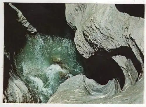 [Ansichtskarte] SWITZERLAND - Viamala Schlucht bei Thusis - Gletschermühle. 