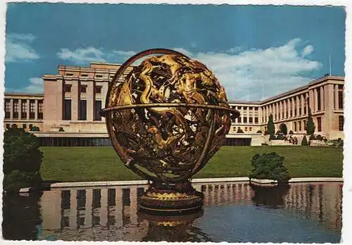 [Ansichtskarte] SWITZERLAND - Genève - Palais des Nations. 