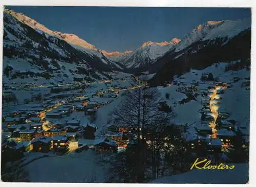 [Ansichtskarte] SWITZERLAND - Klosters mit Madrisa. 