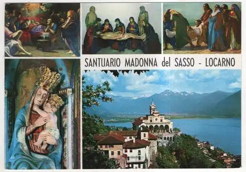 [Ansichtskarte] SWITZERLAND - Santuario Madonna del Sasso - Locarno. 