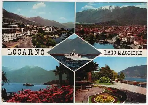 [Ansichtskarte] SWITZERLAND - Locarno - Lago Maggiore. 