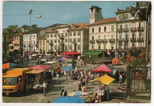 [Ansichtskarte] SWITZERLAND - Locarno - Piazza Grande. 