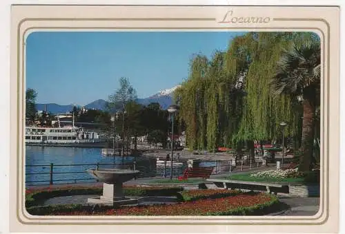 [Ansichtskarte] SWITZERLAND - Locarno Muralto - Lungolago. 