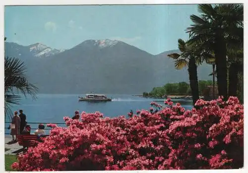 [Ansichtskarte] SWITZERLAND - Locarno - il lungolago. 