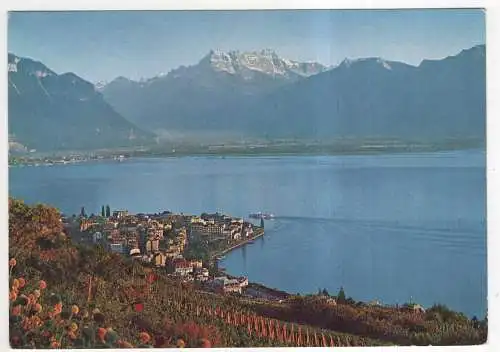 [Ansichtskarte] SWITZERLAND - Montreux et Dents du Midi. 