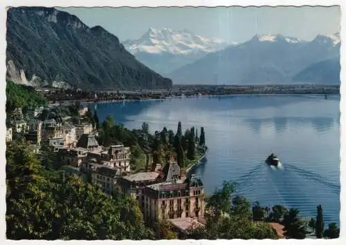 [Ansichtskarte] SWITZERLAND - Territet - Montreux. 