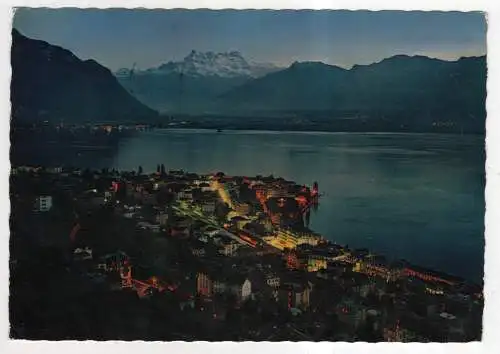 [Ansichtskarte] SWITZERLAND - Montreux et les Dents du Midi. 