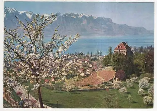 [Ansichtskarte] SWITZERLAND - Chateau de Chatelard - Montreux-Clarens. 