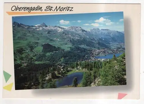 [Ansichtskarte] SWITZERLAND - St. Moritz - Oberengadin. 