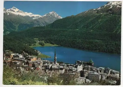 [Ansichtskarte] SWITZERLAND - St. Moritz - Oberengadin. 