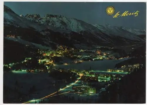 [Ansichtskarte] SWITZERLAND - St. Moritz. 