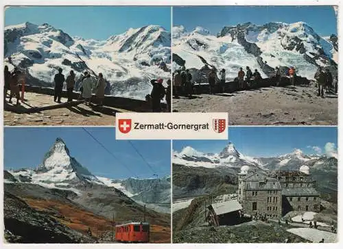 [Ansichtskarte] SWITZERLAND - Zermatt - Gornergrat. 