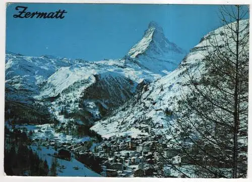 [Ansichtskarte] SWITZERLAND - Zermatt. 