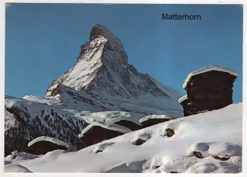 [Ansichtskarte] SWITZERLAND - Matterhorn. 