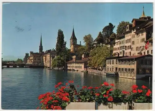 [Ansichtskarte] SWITZERLAND - Zürich - Schipfe. 